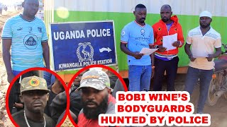 Ba bodyguard ba Bobi Wine okuli Eddy Mutwe ne Gadaffi police ye Masaka ebayigga Alleged assault [upl. by Amby852]