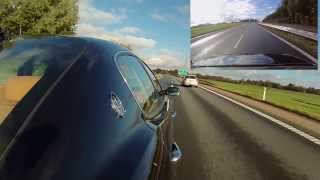 Maserati Quattroporte 180mph sound by Capristo [upl. by Nirroc]