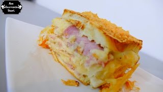 Le Croque Cake au Jambon  Mes Gourmands Disent [upl. by Irot]