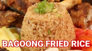 How To Cook Bagoong Fried Rice  rice series 1  LIFE vlog 40 [upl. by Chryste]