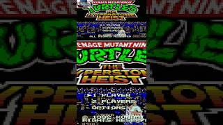 TMNT The Hyperstone Heist  Title Cutscene Extended retrogaming tmnt [upl. by Mohsen]