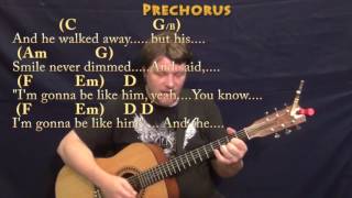 Cats In The Cradle Harry Chapin Strum Guitar Cover Lesson in D with ChordsLyrics [upl. by Doroteya]