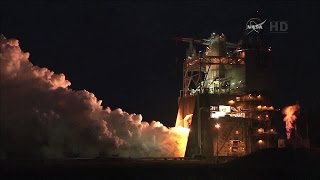 RS25 engine test [upl. by Kinson674]