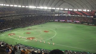 東京ドーム 1塁側2階のスカイシートCからの眺め 東京2024年4月撮影 [upl. by Akimad274]