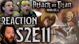 ADVANCE Lets fcking go Erwin  Attack on Titan S2E11 Reaction [upl. by Cilla]