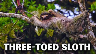 Why Are ThreeToed Sloths So Slow  Weird Animals [upl. by Ellehcam]