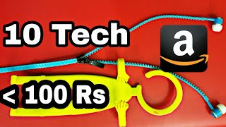 10 Tech Gadgets Under Rs100 on Amazon You must buy [upl. by Swanhildas]