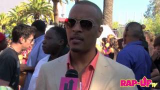 TI Talks Lady Gaga Eminem and Drake Collaborations [upl. by Kathryne]