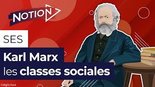 Les classes sociales  lanalyse de Karl Marx [upl. by Joliet484]