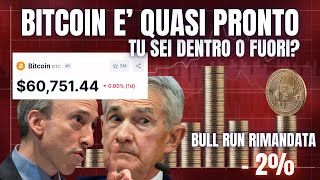 🚨 BITCOIN TUTTI VENDONO BULL RUN RIMANDATA ➡️ Guardiamo queste dinamiche 📊🎯 [upl. by Akeryt]