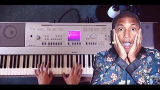 Pharrell Williams  Freedom Easy Piano Riff Lesson [upl. by Gnanmas]