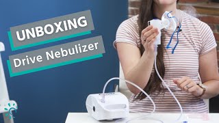 Unboxing of Drive JetNeb Nebulizer System  How to Setup amp Use [upl. by Yelrahs]