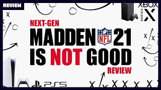 NextGen Madden NFL 21 is NOT GOOD  Review [upl. by Ajnos]