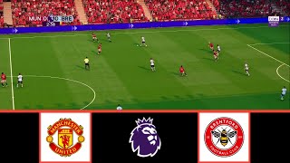 MANCHESTER UNITED VS BRENTFORD  PREMIER LEAGUE 20242025  FOOTBALL LIFE 2024 [upl. by Noraha515]