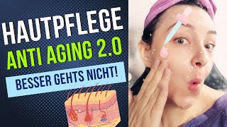 Hautpflege die beste Anti Aging Routine die ich je hatte Tretinoin Vit C Sanct Bernhard [upl. by Nosemyaj]