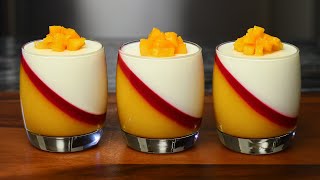 Mango Panna Cotta recipe [upl. by Adnuahsor]