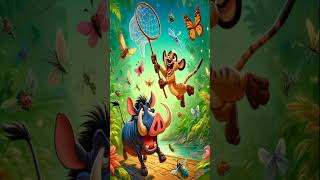 Timon and Pumba disney disneyplus disneyland tale cartoon timon pumba shorts short film [upl. by Gerald]