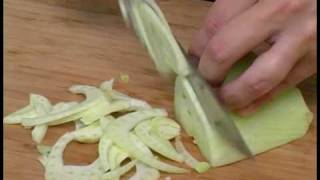 Cooking Tips  How to Slice Anise Fennel [upl. by Liw]