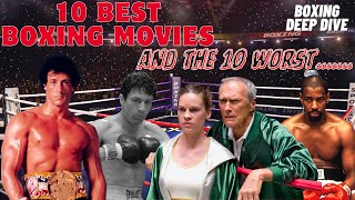 THE 10 BEST BOXING MOVIESAND THE 10 WORST [upl. by Wessling]