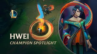 Hwei Champion Spotlight  Gameplay  League of Legends [upl. by Panthia]