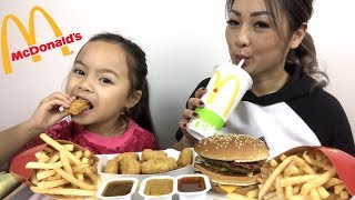 McDonalds Bacon BigMac amp Nuggets Meal  Mukbang  NE Lets Eat [upl. by Nylrahs189]