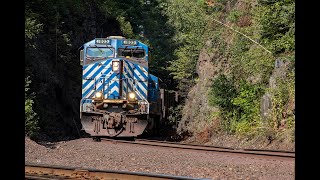 Railfanning the CN and LSampI in Michigans Upper Peninsula September 910 2023 [upl. by Ellohcin]