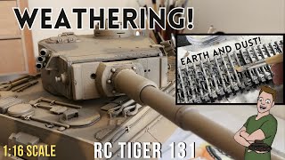 RC Tiger 131  Endlich fertig Letzter Step Weathering [upl. by Hna]