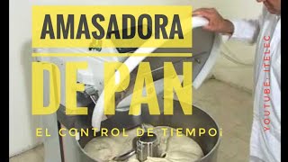 Como Funciona Amasadora de Pan El sistema de control de tiempo operacion amasadora pan batidora [upl. by Ellenaj415]