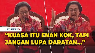 Megawati Sebut Kekuasaan Itu Enak Tapi Kalau Sudah Harus Berhenti Ya Berhenti [upl. by Ahseile]