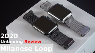 Apple Watch bands Milanese Loop Collection Review For Series 6 5 4 Know Before You Buy 2020 [upl. by Eli]