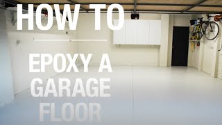 How To Epoxy A Garage Floor  Bunnings Warehouse [upl. by Idham]