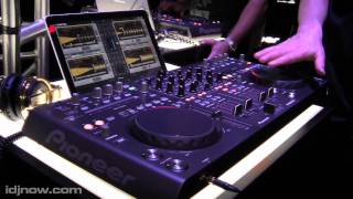 PIONEER DDJT1 TRAKTOR MIDI CONTROLLER AT WINTER NAMM 2011 WITH IDJNOW [upl. by Odom253]