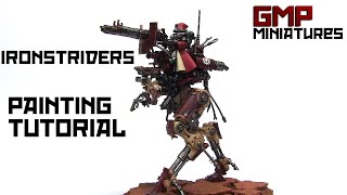 Adeptus Mechanicus Ironstrider  Painting Tutorial [upl. by Yrannav25]