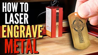 How to Laser Engrave Metal with a Diode Laser  xTool Infrared 1064nm Laser Review [upl. by Caswell]