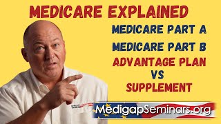 MedicareExplained Parts A amp B Advantage vs Supplement [upl. by Dawes408]