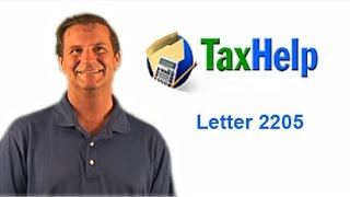 IRS Letter 2205  Notice of Audit [upl. by Tut721]