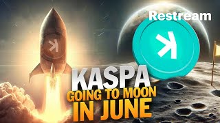 KASPA will moon in June BTC manipulation [upl. by Honig]