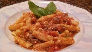 How to cook Cavatelli In A Ricotta Bolognese Sauce Recipe [upl. by Anirtak]