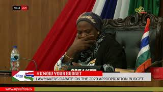 KnowYourBudget2020 Contribution of SEDIA JATTA NAM FOR WULI WEST [upl. by Noret267]