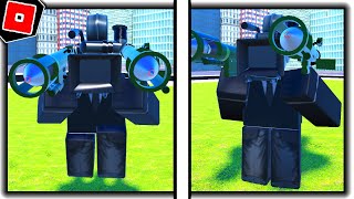 How to get DUEL ROCKET LARGE CAMERAMAN  MORE in ST BLOCKADE BATTLEFRONT  Roblox [upl. by Otrevire]