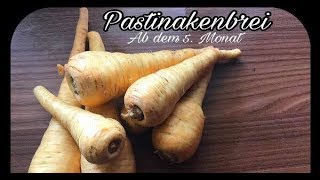 Pastinakenbrei Pastinake Brei Beikost Baby Essen selber kochen Leben life Gemüse gesund [upl. by Wehtta]