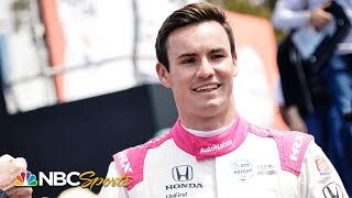 Kyle Kirkwoods composure makes him an IndyCar star in the making  Motorsports on NBC [upl. by Lai]