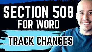 Track changes has been accepted rejected and turned off  Section 508 for Word [upl. by Pears780]