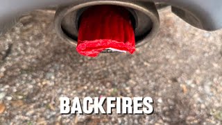 How to make your car backfire fireworks [upl. by Berkin956]