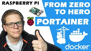 ZERO TO HERO  Raspberry PI Installation  Docker  Portainer  Schritt für Schritt Anleitung [upl. by Graves]