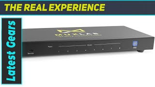 MuxLab 1x8 HDMI Splitter 4K 60Hz HDR Dolby Atmos DTS [upl. by Leboff]