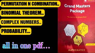 FIITJEE GMP  MATHS  PART5 [upl. by Kenrick]