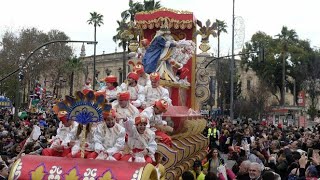 Cabalgata Reyes Magos Sevilla 2022 [upl. by Raddatz951]