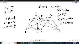 quotIrans Lemma Explained A Powerful Geometry Theorem [upl. by Yde]