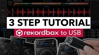 How to Export to USB from Rekordbox  3 Step Tutorial [upl. by Eolcin]